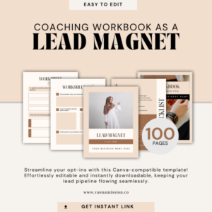 Coaching Lead Magnet Ebook Template